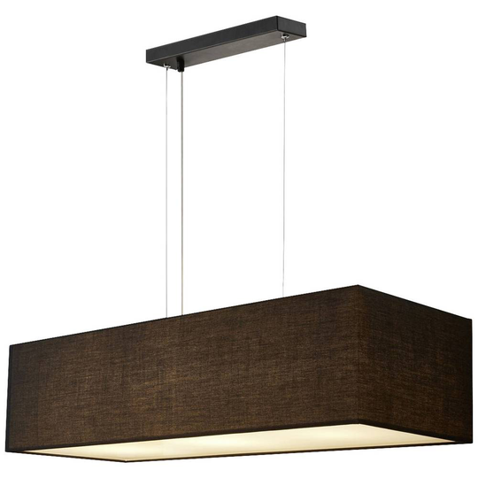 Pendellampa E27 40 W SLV ACCANTO 1002946 Svart