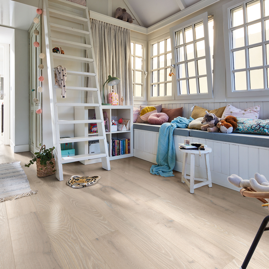Trägolv Meister Longlife PD 400 Kalkad Polar Vit Vital Ek Borstad 8803