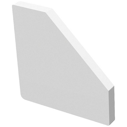 Ändlock Plast (L x B x H) 20 x 7 x 20 mm SLV GRAZIA 10 EDGE 1004894