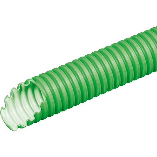 Fränkische Rohrwerke 26250025 FBY-EL-F 25 gn Korrugerat rör (value.1363853) Grön 19.3 mm 1 st