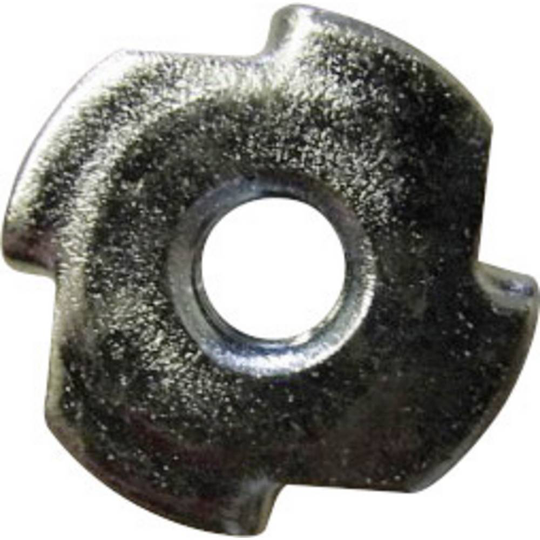TOOLCRAFT 226777 Låsmutter M3 Stål 10 st