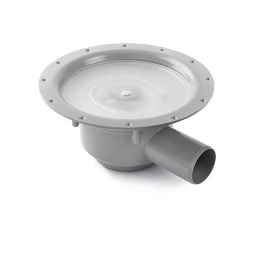 Jafo PS 50 Golvbrunn sidoutlopp, 50 mm Utan mattpaket