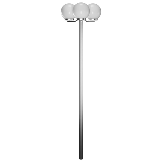 vidaXL Trädgårdslampa 3 lampor 220 cm