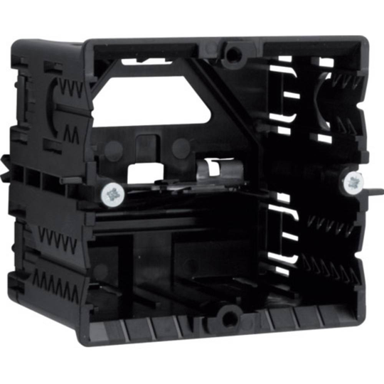 Kabelkanal Apparatdosa (L x B) 71 mm x 65 mm Hager GLS5500 1 st Svart