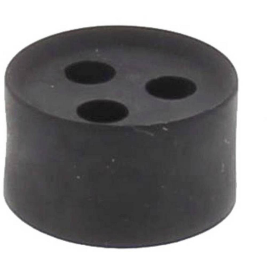 Multipel tätning 10105412 stötsäker, med dragavlastning M20 Plast Svart (RAL 9005) Wiska MFD 20/03/055 25 st