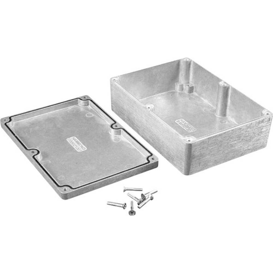 Hammond Electronics 1550Z124GASKET Tätning Silikon Svart (L x B x H) 171 x 121 x 2 mm 2 st