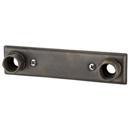 Mora 630280.25 Blandarfäste M26x1,5 160 c/c, rustik mässing 15 mm