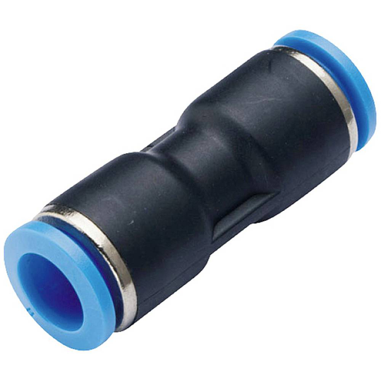 TRU COMPONENTS Rak koppling TC-10462648 PG6-4 Rör-Ø: 4 mm, 6 mm 1 st