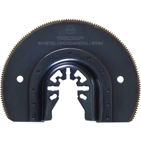 Bimetall Segmentsågklinga 1 st 87 mm TOOLCRAFT TO-4985403 1 st