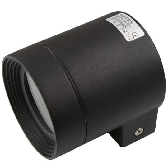 Hide-a-Lite Round Single III Väggarmatur 50W, GU10 Svart