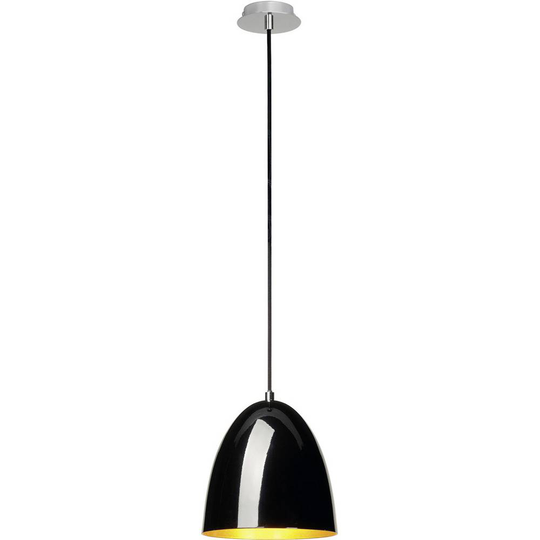 Pendellampa E27 EEK: beroende av ljuskälla SLV Para Cone 20 133050 Svart, Guld