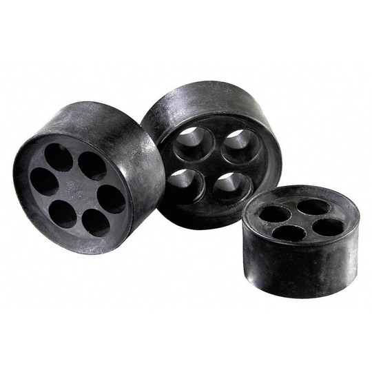 Multipel tätning 10100525 M12 Elastomer Svart Wiska MFD 12/02/020 1 st