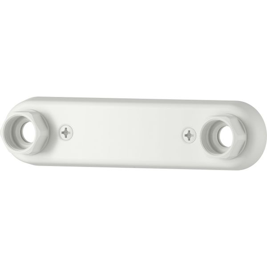 FM Mattsson S600030.22 Blandarfäste Oval, mattvit 16 mm