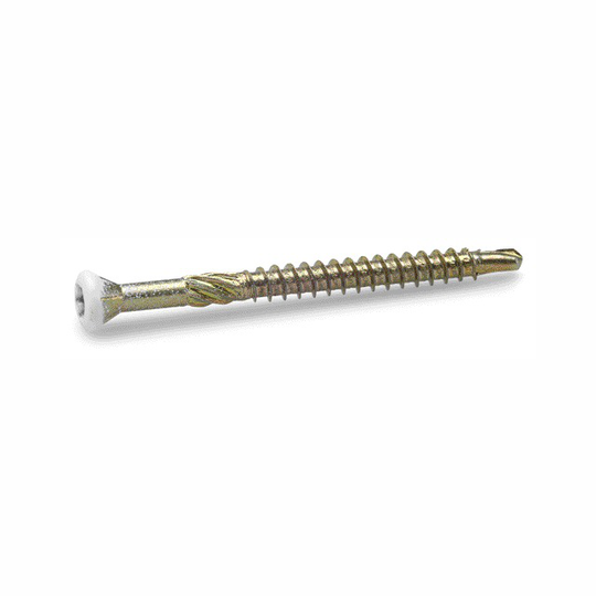 GOLV&LISTSKRUV VIT 3,2X40 25ST | Beijerbygg Byggmaterial