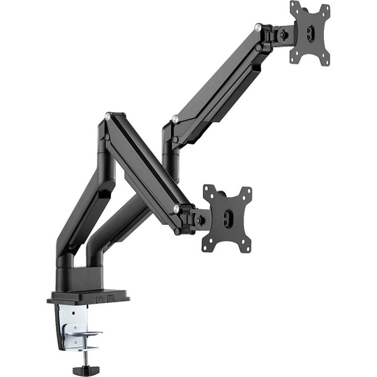 Digitus DA-90395 1 st Monitor bordsfäste 38,1 cm (15) - 81,3 cm (32) Vridbar, Justerbar i höjd, Tiltbar, Tilt + Svängbar, Roterbar, Svängbar