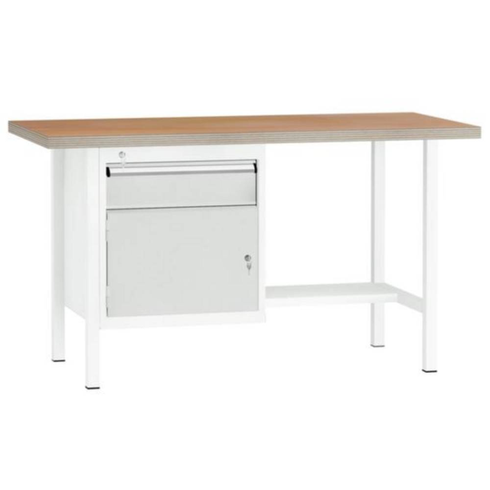 WS118N-1500M40-E1681_4107 ARBETSBÄNK (B x H x D) 1500 x 840 x 700 mm
