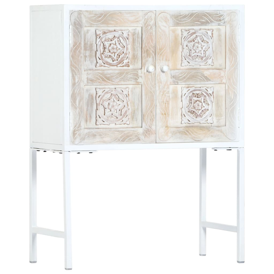 vidaXL Skänk 70x30x90 cm massivt mangoträ