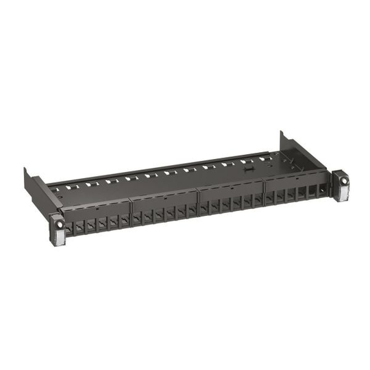 Schneider Electric VDIG011241F Patchpanel för 24 st DPM RJ45-uttag