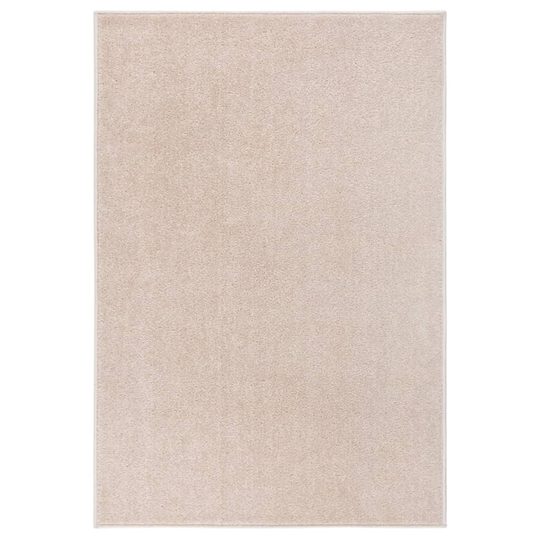 vidaXL Matta 200x290 cm mörk beige
