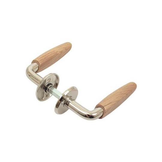 Habo 1130 Dörrhandtag med trähandtag