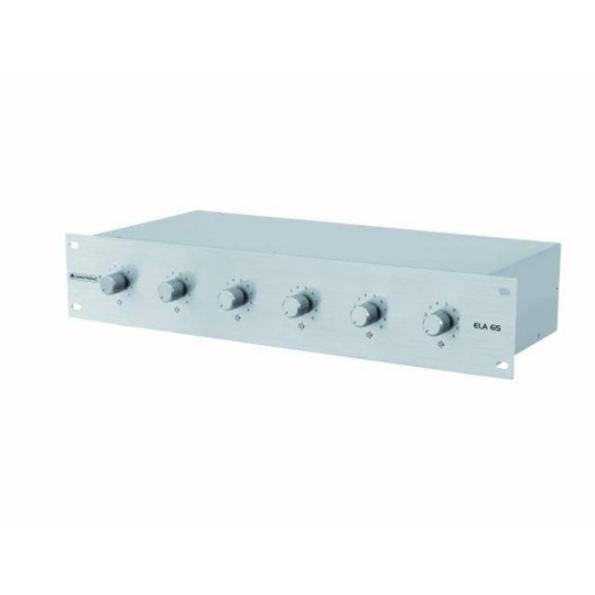 Omnitronic ELA 6S ELA-högtalarreglage Silver