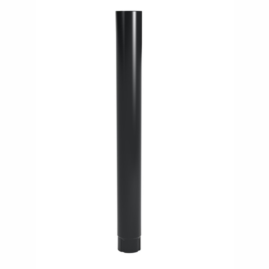 STUPRÖR SVART 75MM L=1000MM | Beijerbygg Byggmaterial