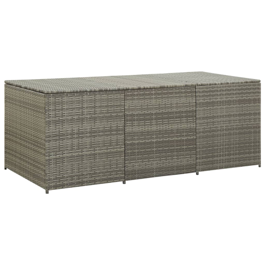 vidaXL Dynbox konstrotting 180x90x75 cm grå