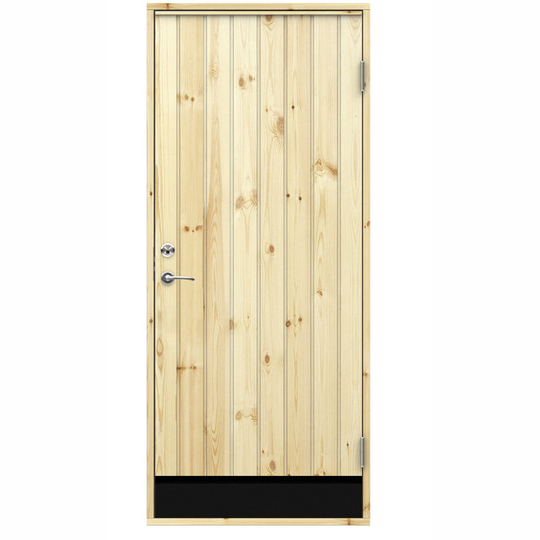 FÖRRÅDSDÖRR 10* 8X19 VÄNSTER RAK PANEL | Beijerbygg Byggmaterial