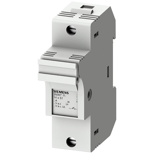 Siemens 3NW7111 Siemens Dig.Industr. Hållare för säkringscylinder 50 A 690 V/AC 1 st