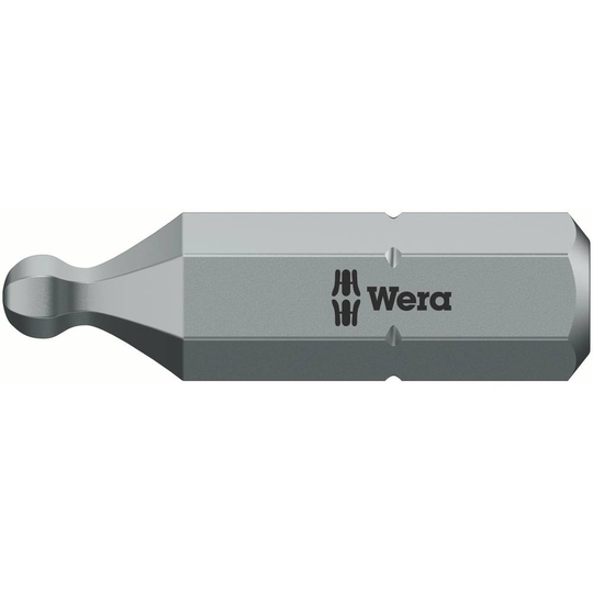 842/1 Z Wera Sexkants-Bit 3/16 tum Verktygsstål legerad, seg F 6.3 1 st