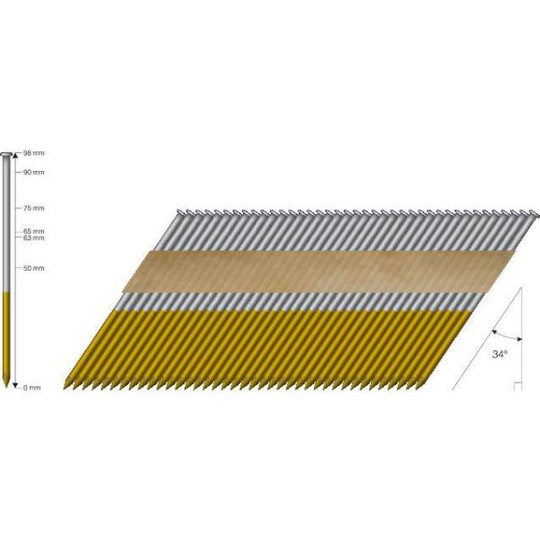 MFT VGCC Spik 34°, Varmförzinkad