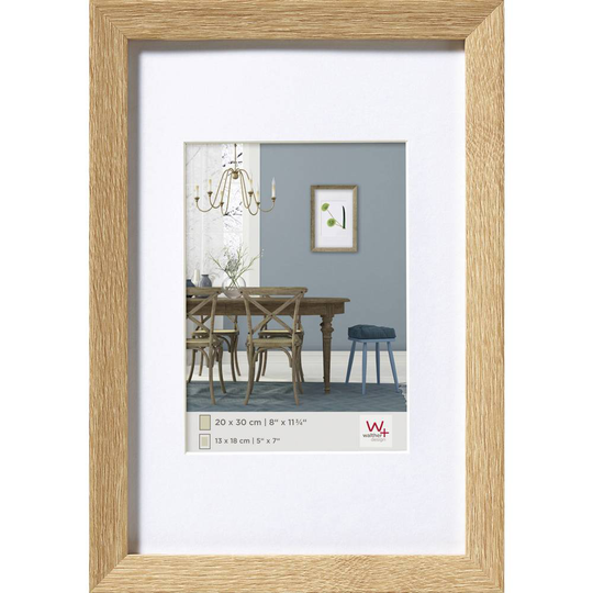 walther+ design Växelram akryl EF030E Pappersformat: 20 x 30 cm Ek