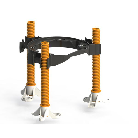 Faluplast Robust 65089 Golvbrunnsfixtur 220 mm, 3 ben