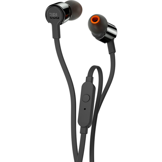 JBL Harman T210 In Ear hörlurar In-ear Headset Svart