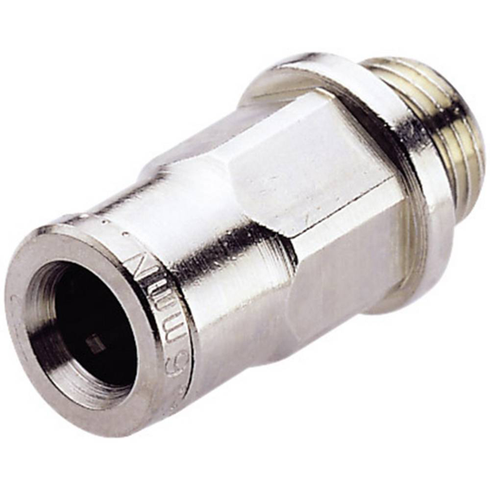 Norgren Rak koppling 102250418 Yttergänga: 1/8 Rör-Ø: 4 mm 1 st