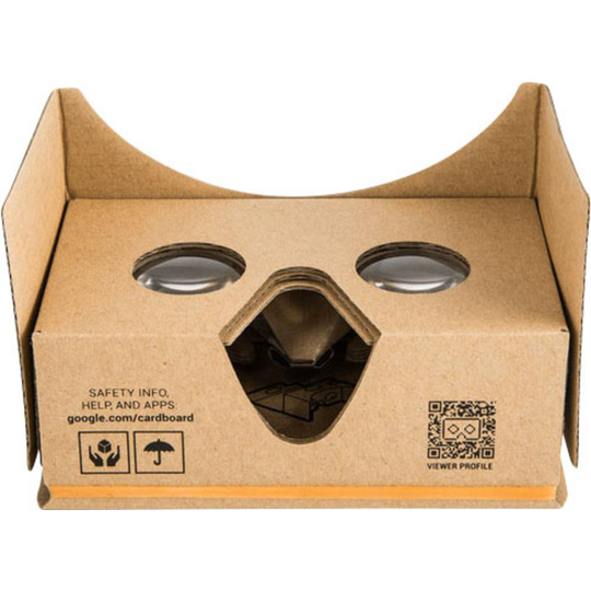 Renkforce Headmount Google 3D VR Brun VR-glasögon