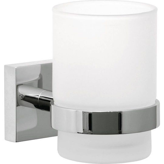 Tandborstkopp Lim ekkro tesa 40244-00000-00 Krom (glänsande), Vit (satinerad)