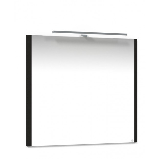 Macro Herat Spegel 800 - 80 cm Svart Spegel Belysningsram LED