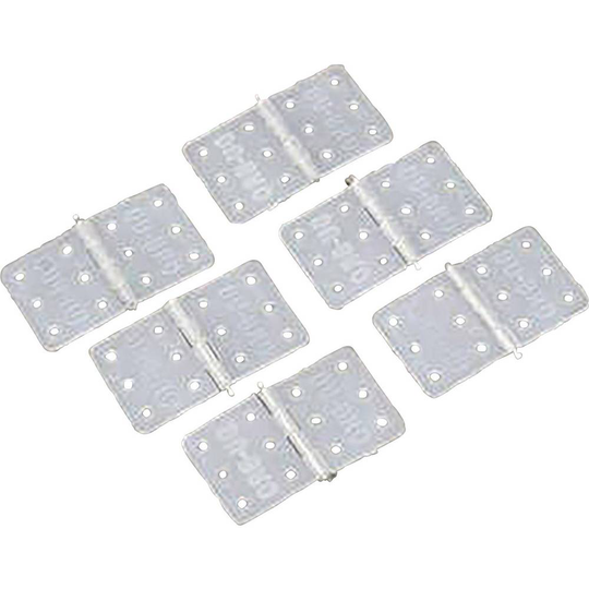 DU-BRO Hinges 11/28 Gångjärn Rektangulär Polyamid (L x B) 28 mm x 11 mm 6 st