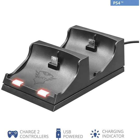 Trust GXT 235 Laddningsstation för kontroller PS4