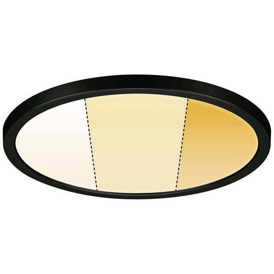 LED-inbyggnadsbelysning 16 W Paulmann Areo VariFit 93102 Svart