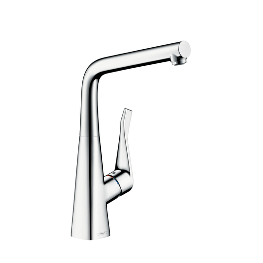 Köksblandare Hansgrohe Metris 320 för Installation framför Fönster