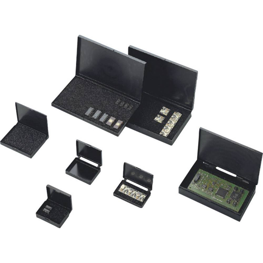 ESD-box (L x B x H) 74 x 51 x 21 mm konduktiv BJZ C-186 203