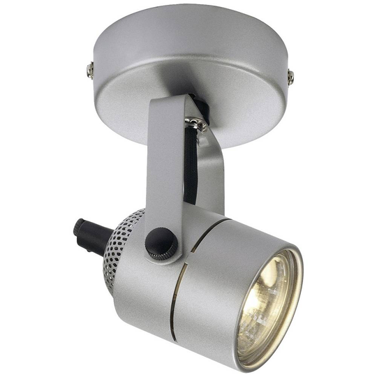 Väggbelysning GU10 50 W SLV SPOT 79 132024 Grå