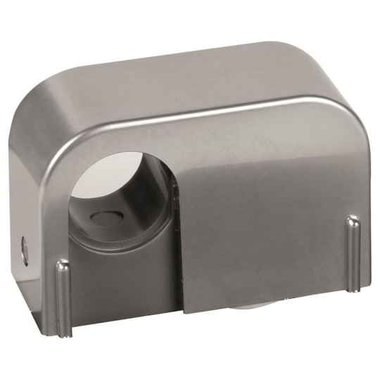 Faluplast Snap 14107 Rörklämma matt krom, 10-pack Enkel