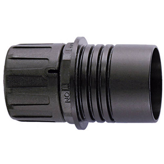 HellermannTyton 166-25000 HG13-R16 Gängadapter Svart 1 st