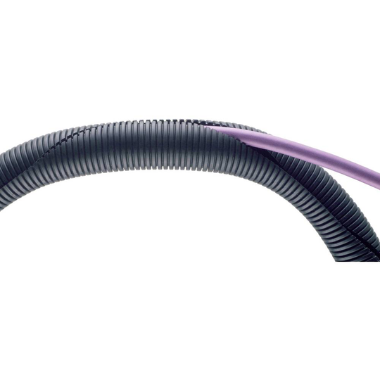 LAPP 61806555 SILVYN® RILL PA6 SINUS 8,4 x 11,4 Korrugerat rör (value.1363853) Svart 8.40 mm Metervara