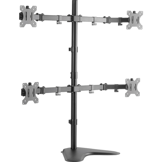 LogiLink BP0046 4x Monitorfot 33,0 cm (13) - 81,3 cm (32) Justerbar i höjd, Tiltbar, Svängbar, Vridbar