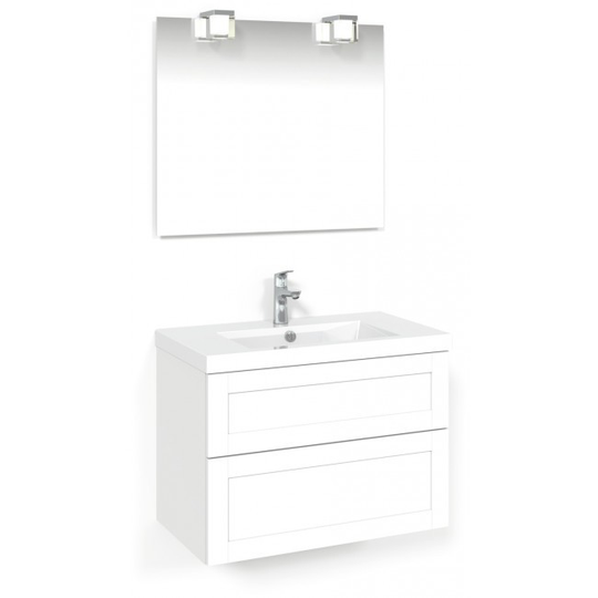 Macro Soul Spegel 800 - 80 cm Spegel Kube 2 X LED