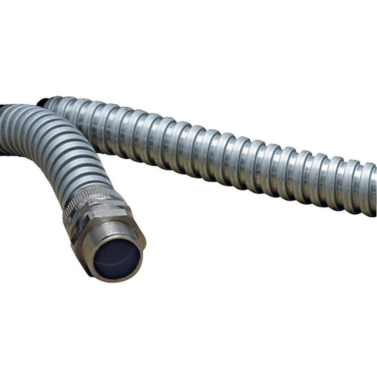 HellermannTyton 166-30101 SC12 Stålskyddsslang Metall 10.20 mm Metervara